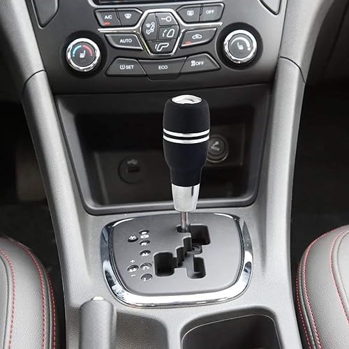 Miniatura 9 de Pomo de palanca de cambios para automóvil, palanca de cambios de aleación de aluminio que se adapta a la mayoría de transmisiones automáticas, color