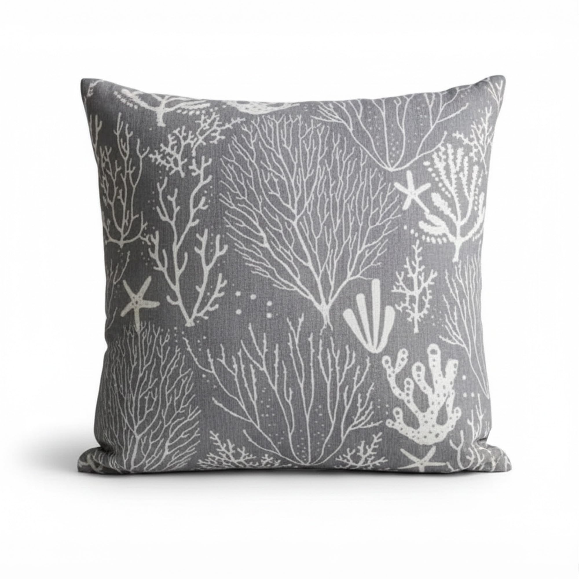 LG Outdoor Grey Coral Garden Furniture Cushion, 45 x 45 cm (Pack of 1)
