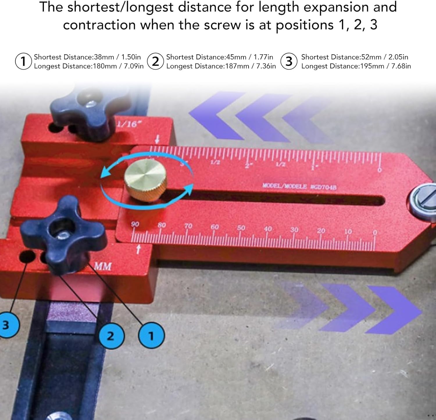YWBL-WH Table Saw Thin Jig Roller Design for Woodworking
