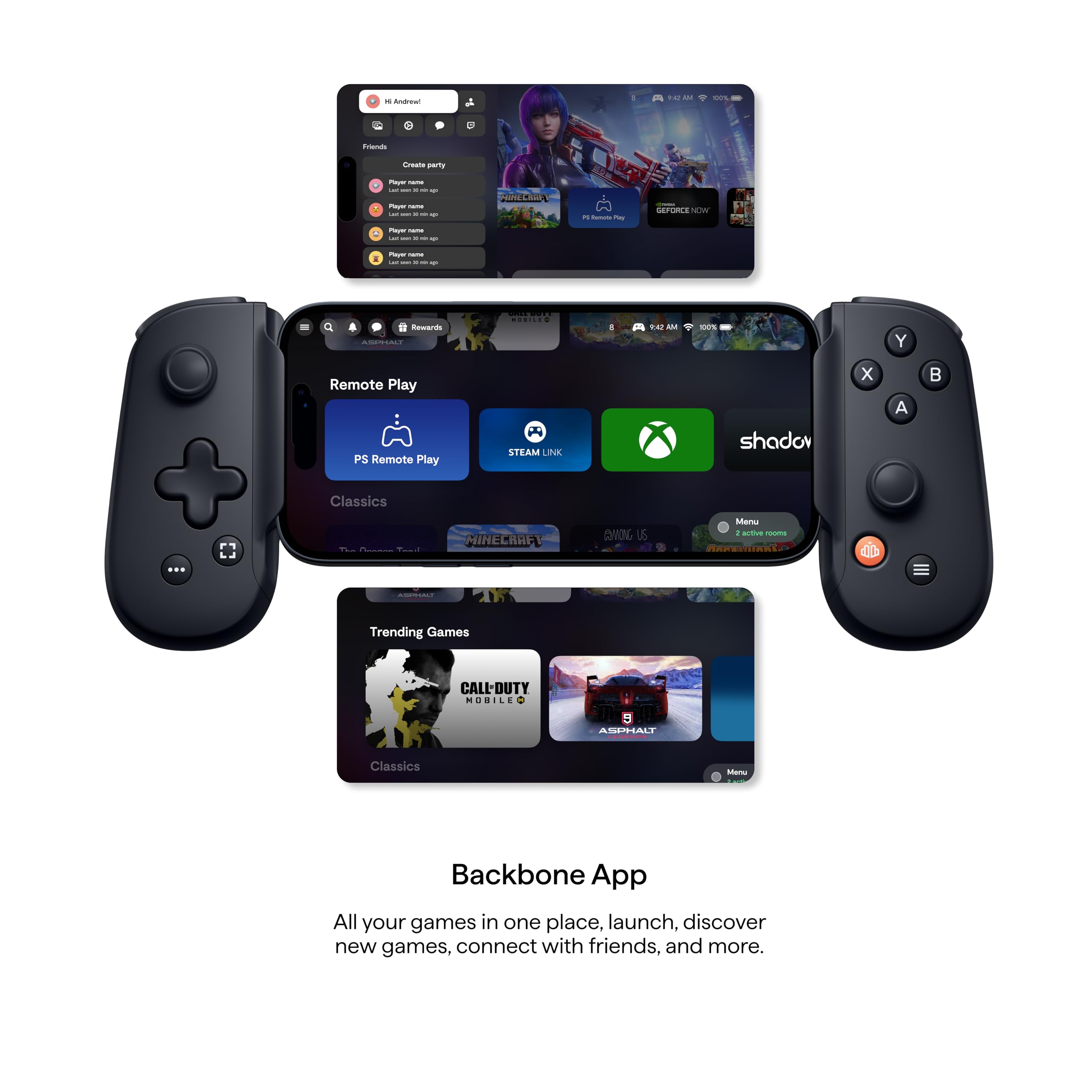 Amazon.com: BACKBONE One Mobile Gaming Controller, USB-C Phone