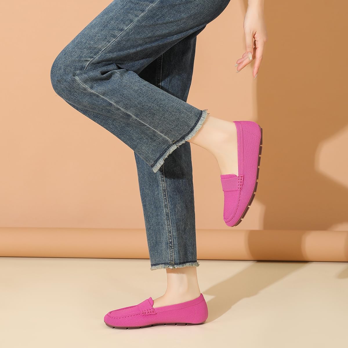 Loafer Shoes for Women Comfortable Casual Women's Loafer Shoes Flat Shoes - Image 2