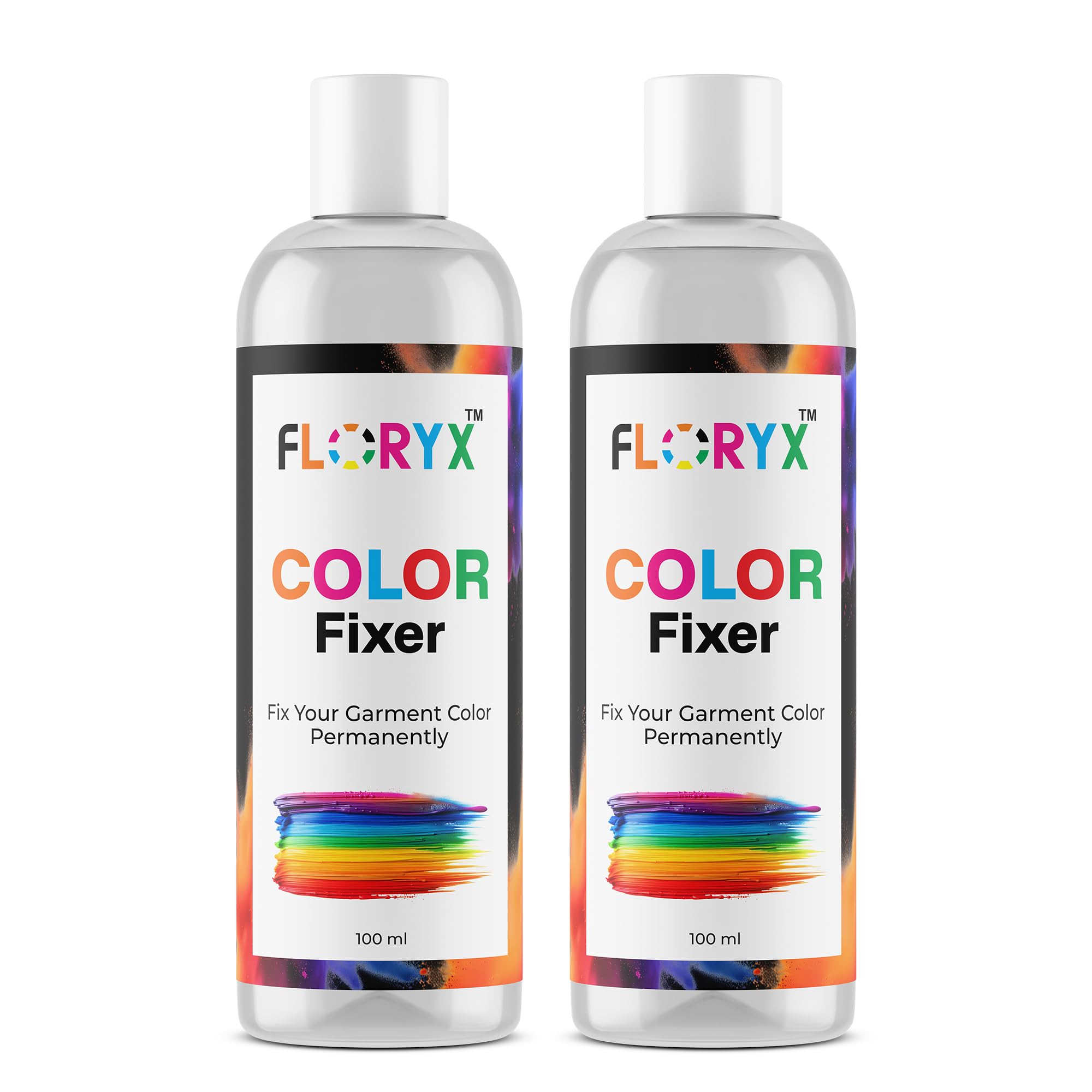 Fabric Color Fixer Liquid (Pack of 2 x 200ML) | Permanent Dye Lock Solution | Prevents Bleeding, Fading | Wash Fastness | Suitable for Cotton, Linen, Rayon, Viscose & Blended Fabrics (2)-image-40