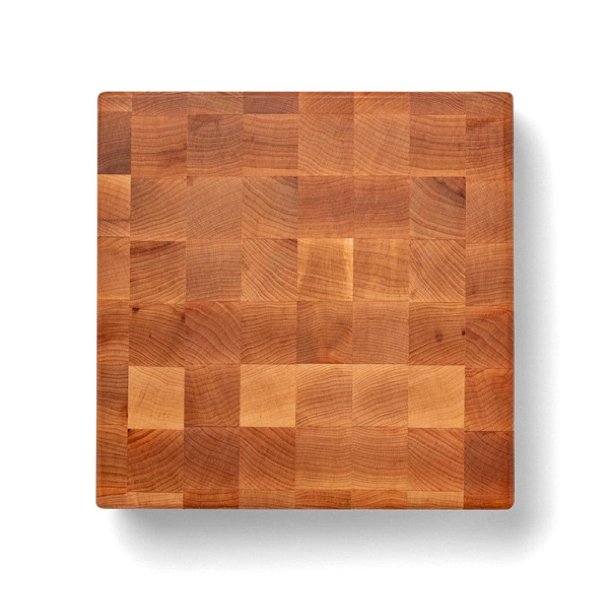 John Boos Stirnholz Schneidebrett Block 12" x 12" x 3 maple, Ahorn | Extra Dick - Nordamerikanisches Ahorn-Hartholz - Hirnholz Schneidebrett - Hackblock Holz - Schneidbrett Antibakteriell Groß