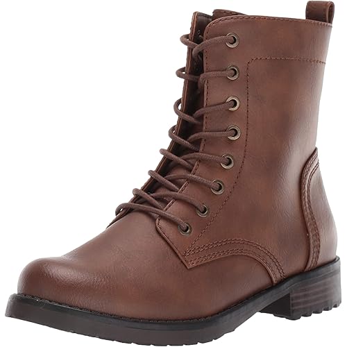 Amazon Essentials Women's Lace-Up Combat Boot