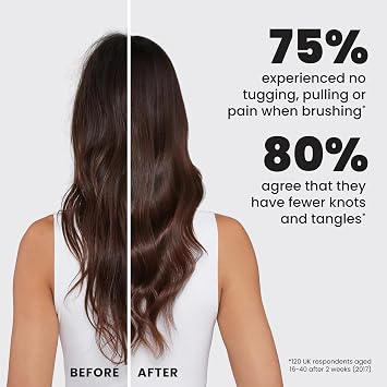 Tangle Teezer The Ultimate Detangler Hairbrush | For Wet & Dry Hair | Detangles All Hair Types | Reduces Breakage, Eliminates Knots | Two-Tiered Teeth & Comfortable Handle | Vibrant Leopard