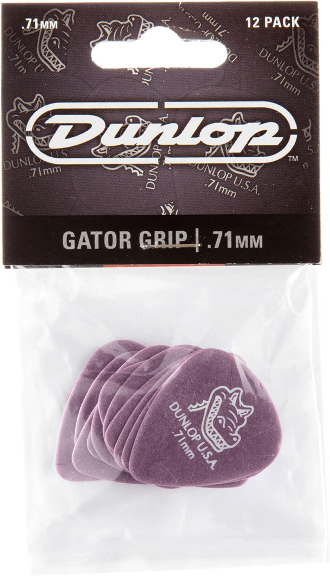 Dunlop Gator Grip 0.71mm 12 Pack 417P.71