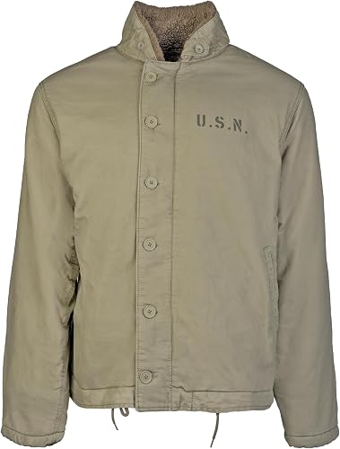 Mil-Tec WW2 USN Naval Deck Jacket (46 inch)