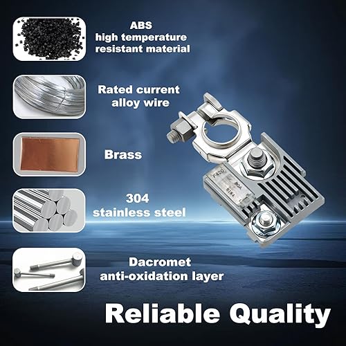 Miniatura 2 de Terminal de fusible de batería positivo, fusible de batería de 80 amperios con terminal de batería positivo compatible con Subaru Crosstrek Forester