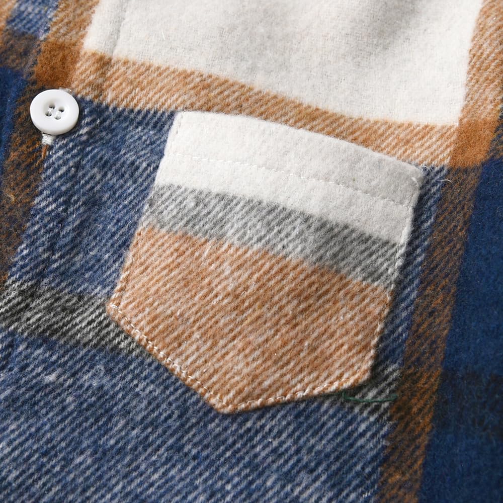 Vêtements Pour Bébés Tout-petits Hauts Garçons Sweat à Capuche Carreaux Pantalons Tenues D'automne et D'hiver