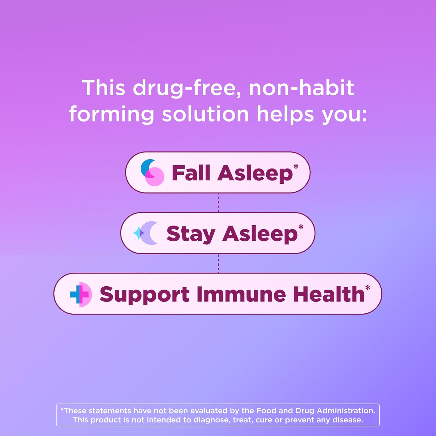 OLLY Sleep Immunity Melatonin Gummy, Vitamin C, Zinc, Echinacea, 3mg Melatonin, Immune and Sleep Support, Berry - 36 - Image 3