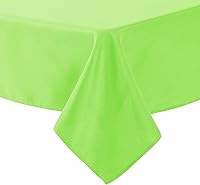 Vista 387 de Rectangle Tablecloth 90x132 inch Washable Polyester Fabric Table Cloth for Wedding Party Dining Banquet Decoration（90x132, Turquoise）