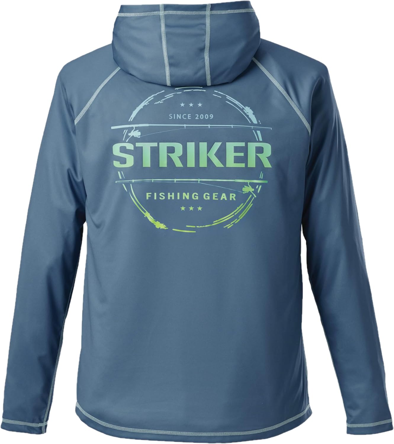 Striker Men’s Prime UPF 50+ Fishing Hoody, Eternal Blue