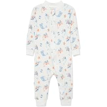 Little Me Clothes for Baby Girls' Zip Front Pajama Footies, 12-24 Months