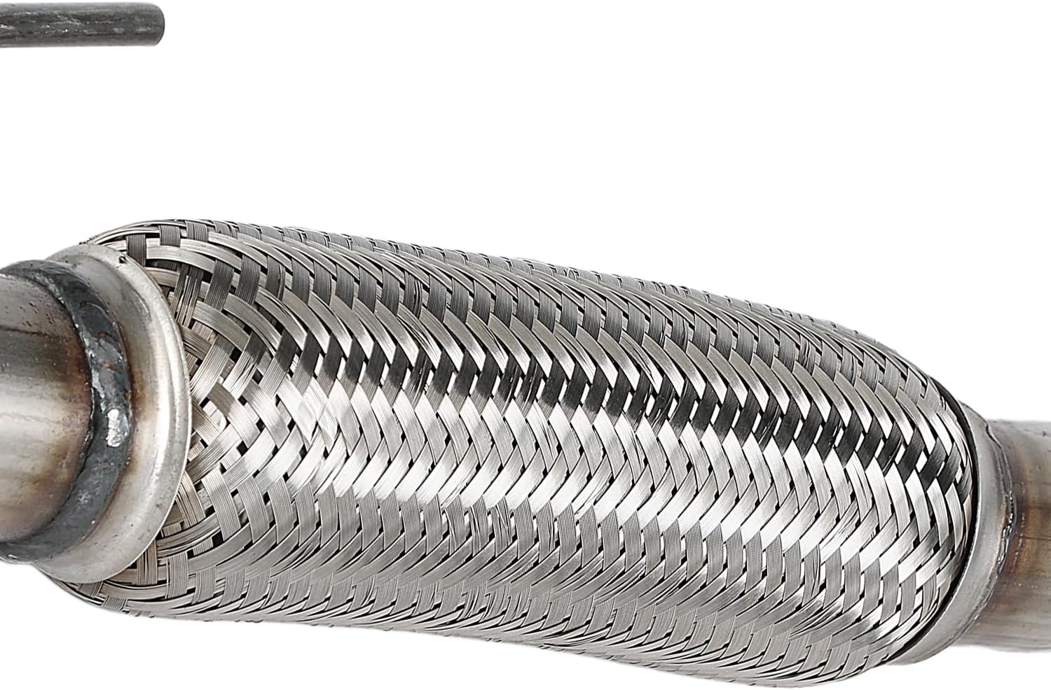 Razstdala 100% Match OEM, Stainless Steel Exhaust Flex Pipe Fit For 2005-2008 Ford Escape 2.3L ;2005-2007 Mercury Mariner 2.3 L;2005-2006 Mazda Tribute 2.3 L;2008 Mazda Tribute Hybrid 2.3L 52455