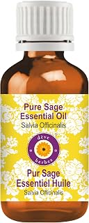 Deve Herbes Pure Sage Essential Oil 10ml (0.33 oz)