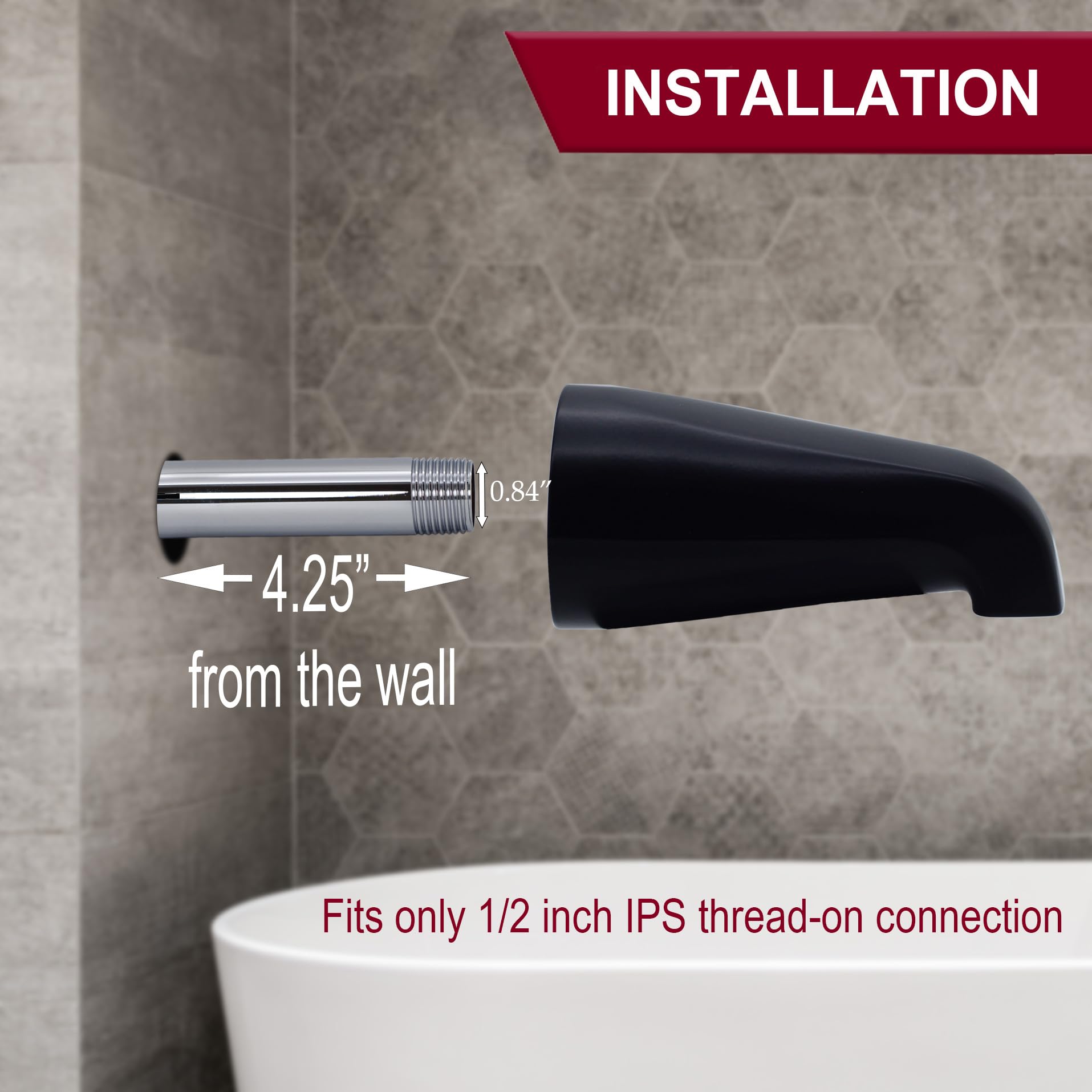 Kingston Brass Made To Match Lift And Turn Tub Drain In Matte Black Without Overflow Hdll200mb - View #4