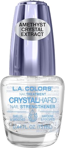 L.A. COLORS Salon Fabulous Nail Treatments, Crystal Hard Nail Strengthener CNL524