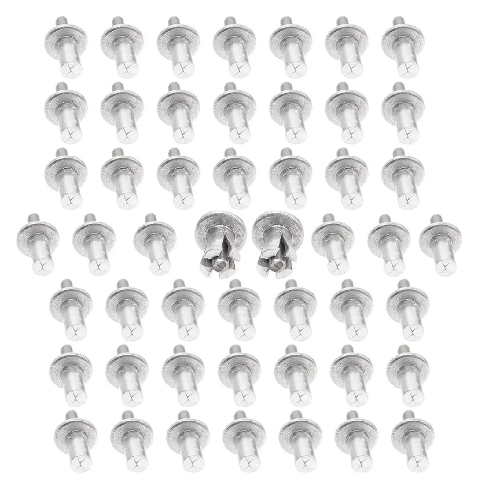 Nity rozprężne ze stopu aluminium, gwoździe młotkowe, nity przebijające, śruby stali nierdzewnej, elementy mocujące do ścian płytowych(300pcs,11mm)