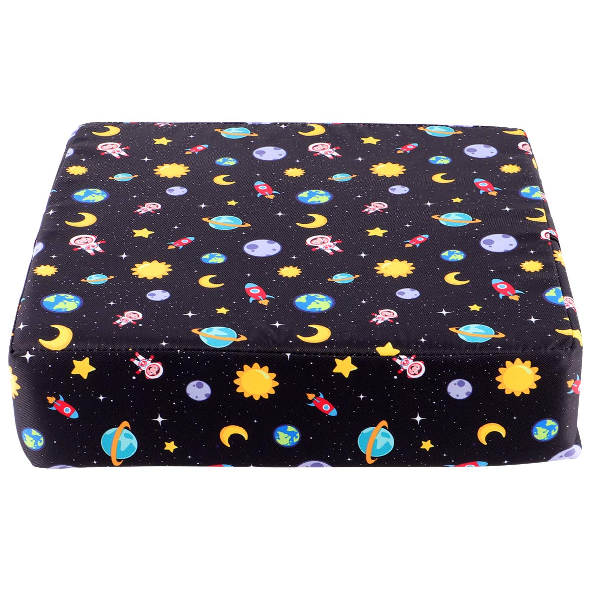 1 Pc Cojín Para Aumentar La Altura De La Silla De Comedor Para Niños Comedor De Refuerzo Para Niños Pequeños Cojín Para El Bebé Niño Pequeño Asiento Silla Del Comedor Tela De Sarga