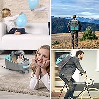 Vista 7 de SEVVIS Mochila para gatos expandible Mochila transportadora para gatos Mochila expandible para mascotas para perros pequeños, mochilas de malla