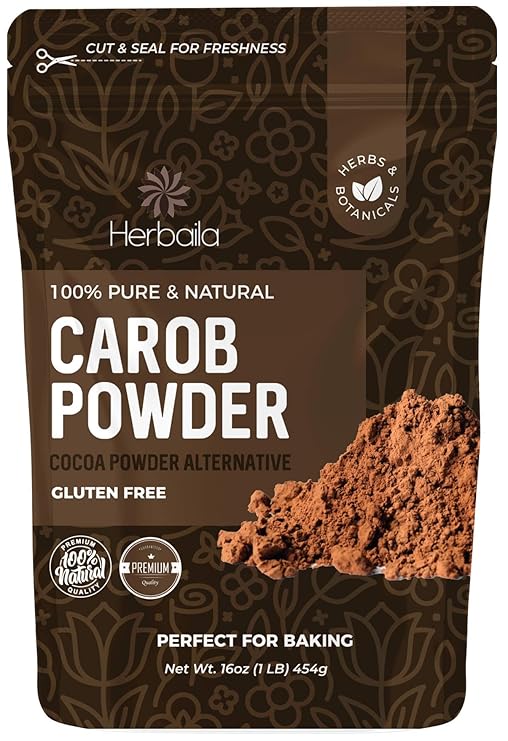 Carob powder, 1 lb. Raw Carob Powder, Carob Flour