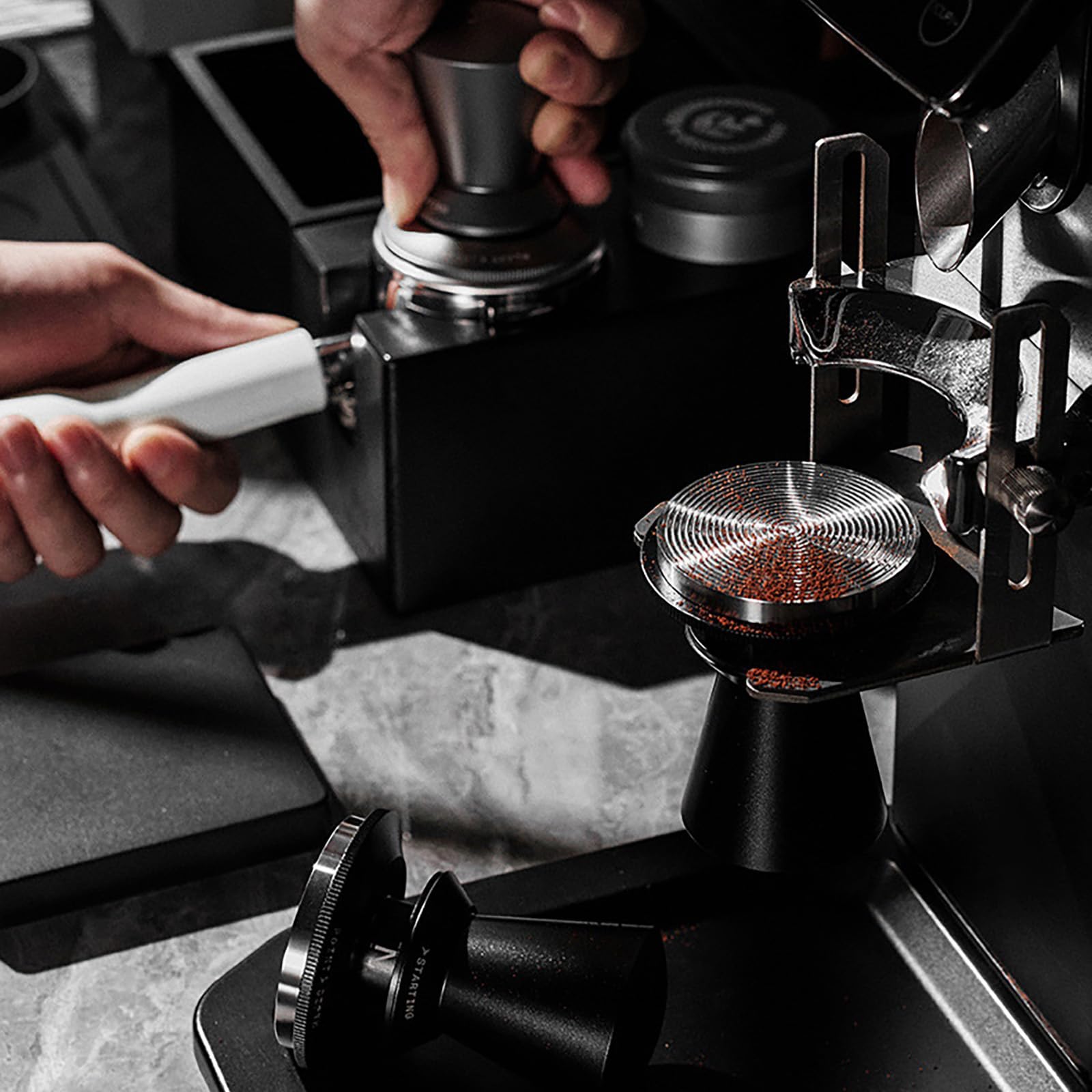 Tamper Espresso, Utensilios de prensado para máquinas, portafiltros, Molinillo de café, Accesorio para Prensa de café en Polvo