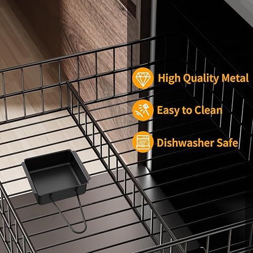 Miniatura 5 de GARNETIN Nexgrill Grill - Juego de bandeja de goteo y taza de recogedor de grasa con 15 revestimientos de papel de aluminio, piezas de repuesto