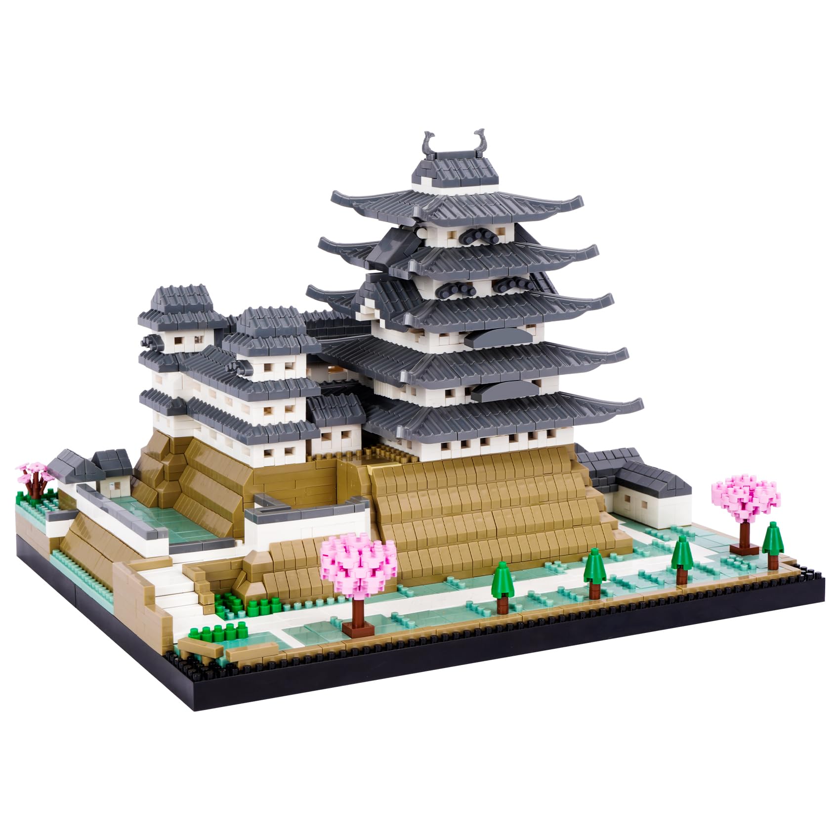 Amazon.co.jp: LULUFUN 姫路城 マイクロブロック 建物 お城 おもちゃ