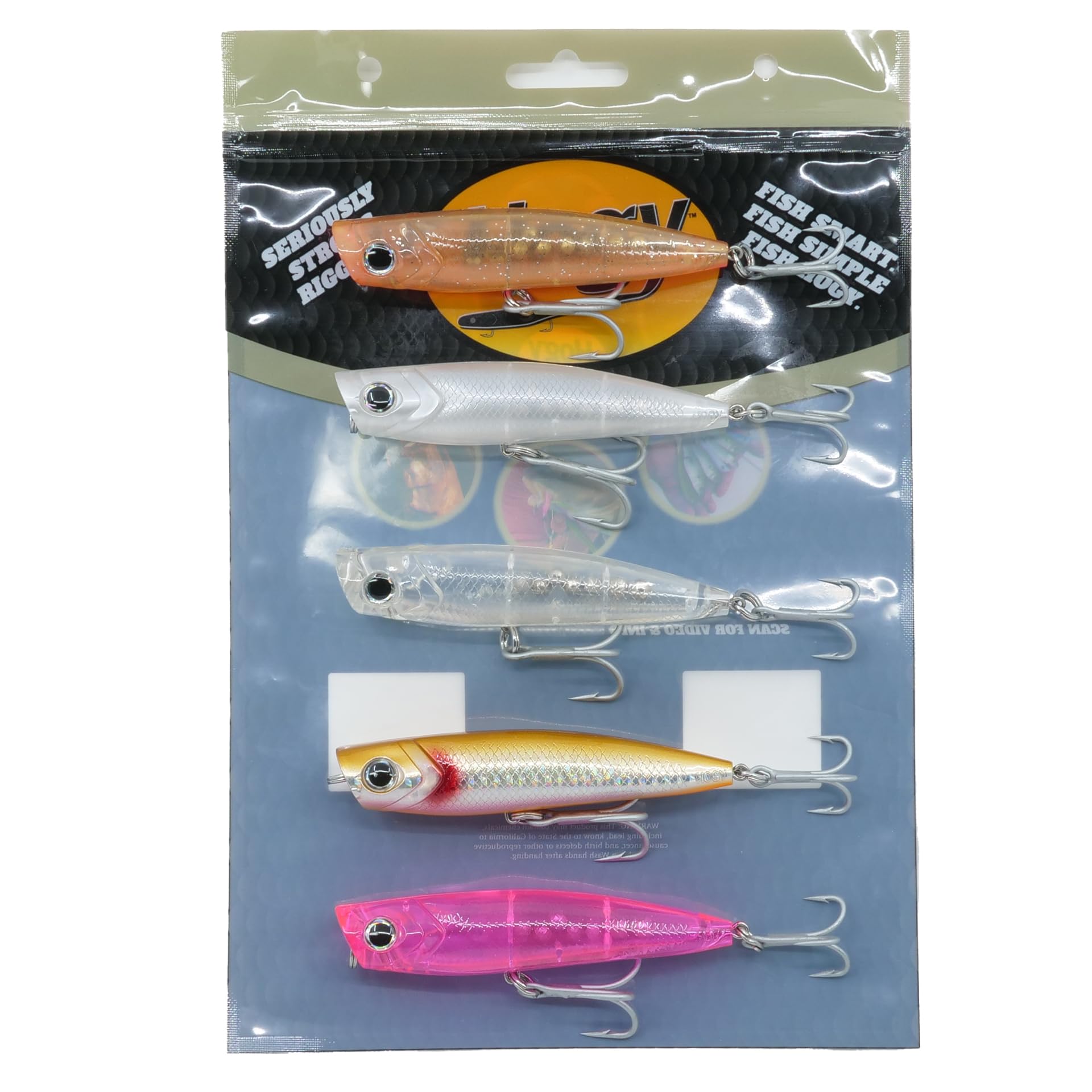 Charter Grade Popper: 3/4oz - 4inch Kit (5pc) Topwater Lure for Striped Bass, Bluefish, Snook, Redfish, Seatrout, Tarpon: Buy Online at Best Price in UAE - Amazon.ae Charter Grade Popper: 3/4oz - 4inch Kit (5pc) Topwater Lure for Striped Bass, Bluefish, Snook, Redfish, Seatrout, Tarpon: Buy Online at Best Price in UAE - Amazon.ae