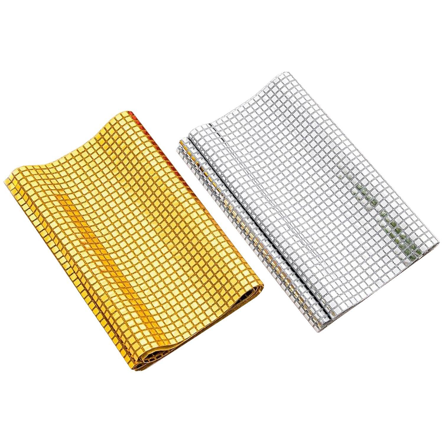 FFDHWU 2 Pieces Disco Theme Table Runner, Retro Sequin Table Runner, Glitter Table Runner, Party Decorations, Table Decoration