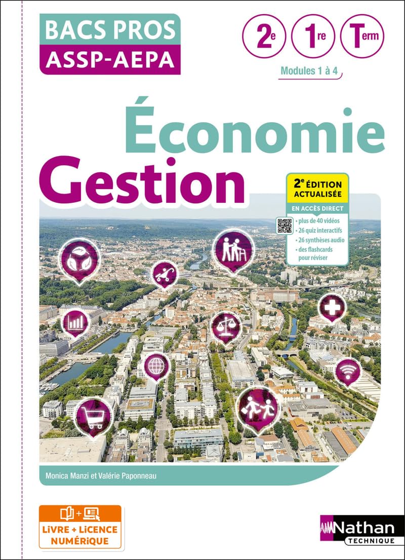 Economie-Gestion - 2de/1re/Term Bacs Pros ASSP-AEPA
