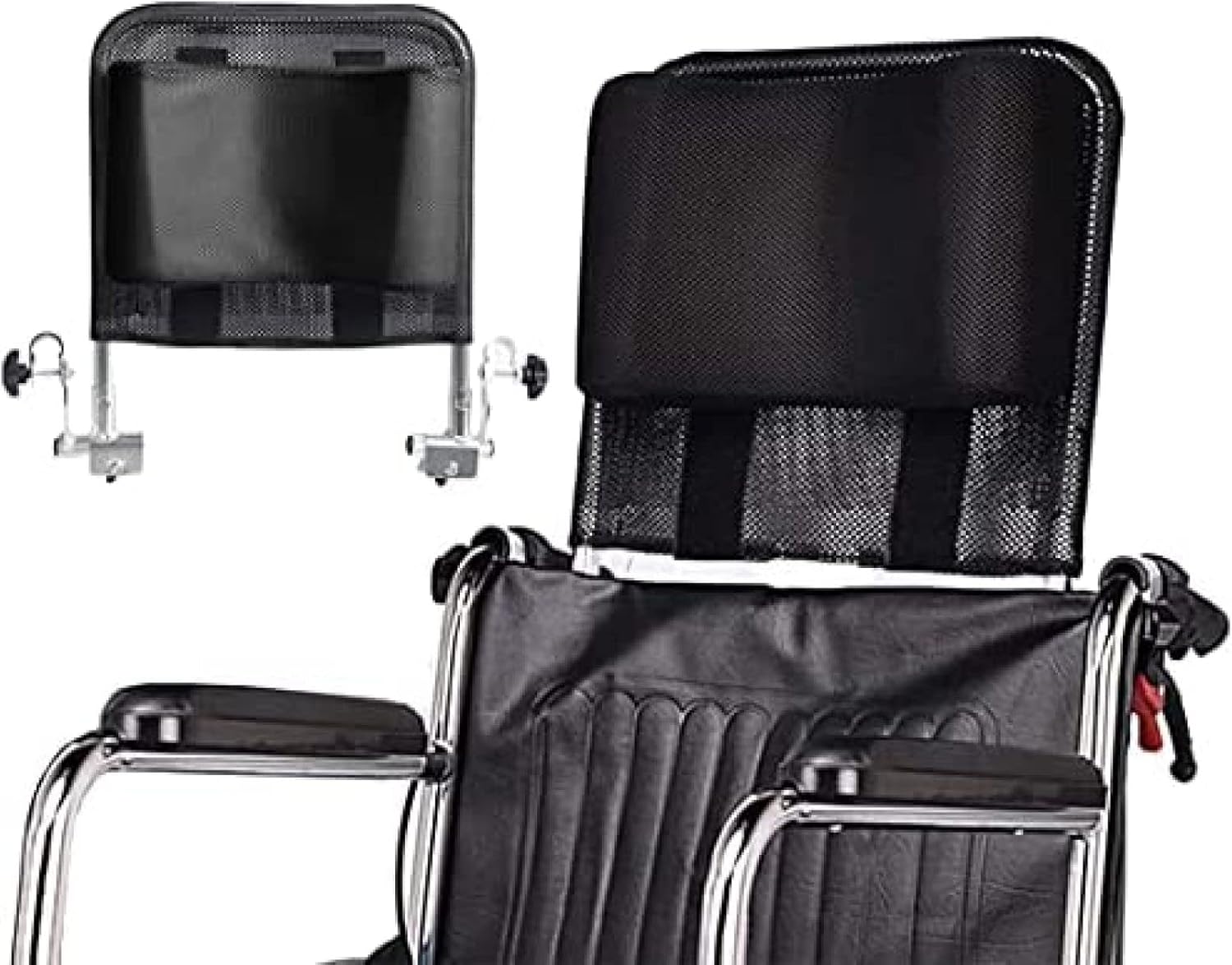 Reposacabezas Universal para Silla De Ruedas, Reposacabezas Portátil para Silla De Ruedas, Soporte para El Cuello, Respaldo Acolchado Ajustable para Adultos, Accesorios Universales para Sillas De