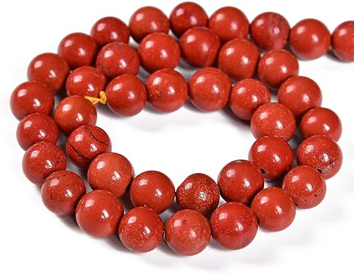 Miniatura 2 de Nancybeads 90 cuentas sueltas de jaspe rojo natural de 0.116 pulgadas (0.157in), para hacer joyas, 15.5 pulgadas, 1 hebra (jaspe rojo, 0.116
