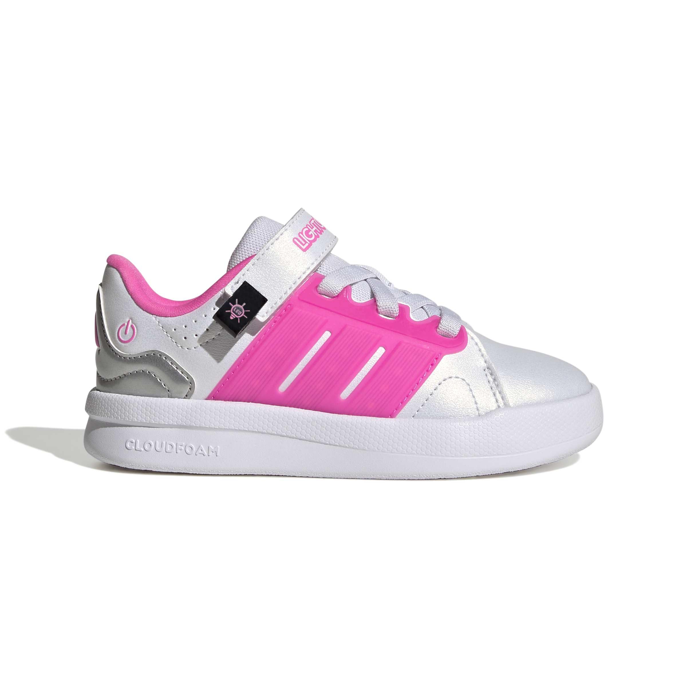 adidas Uniseks - dzieci Lightorama Court Shoes Children White 13.5kBUTY