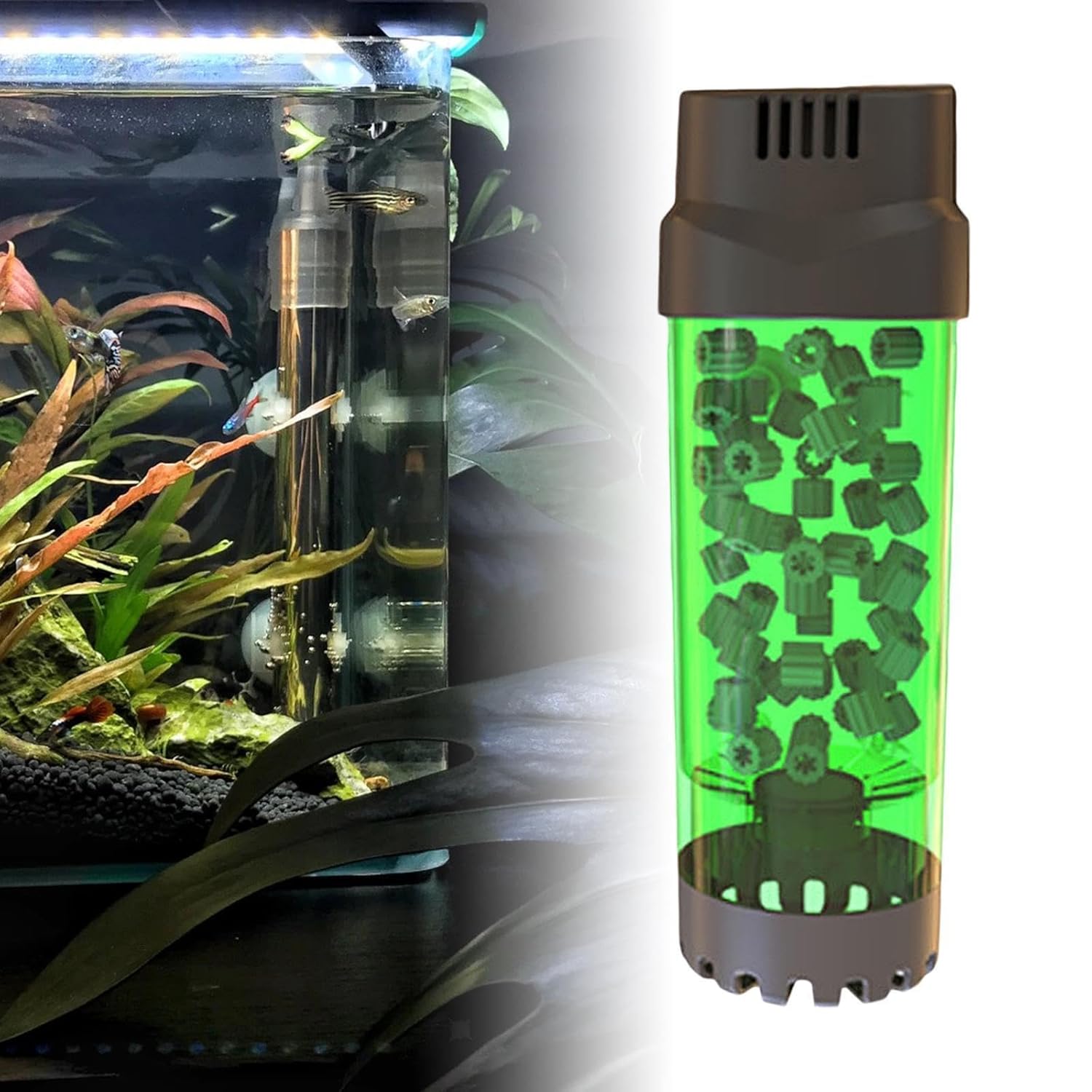 Despacito Filter Sponge for Aquarium Air Filter Media for Fish Tank