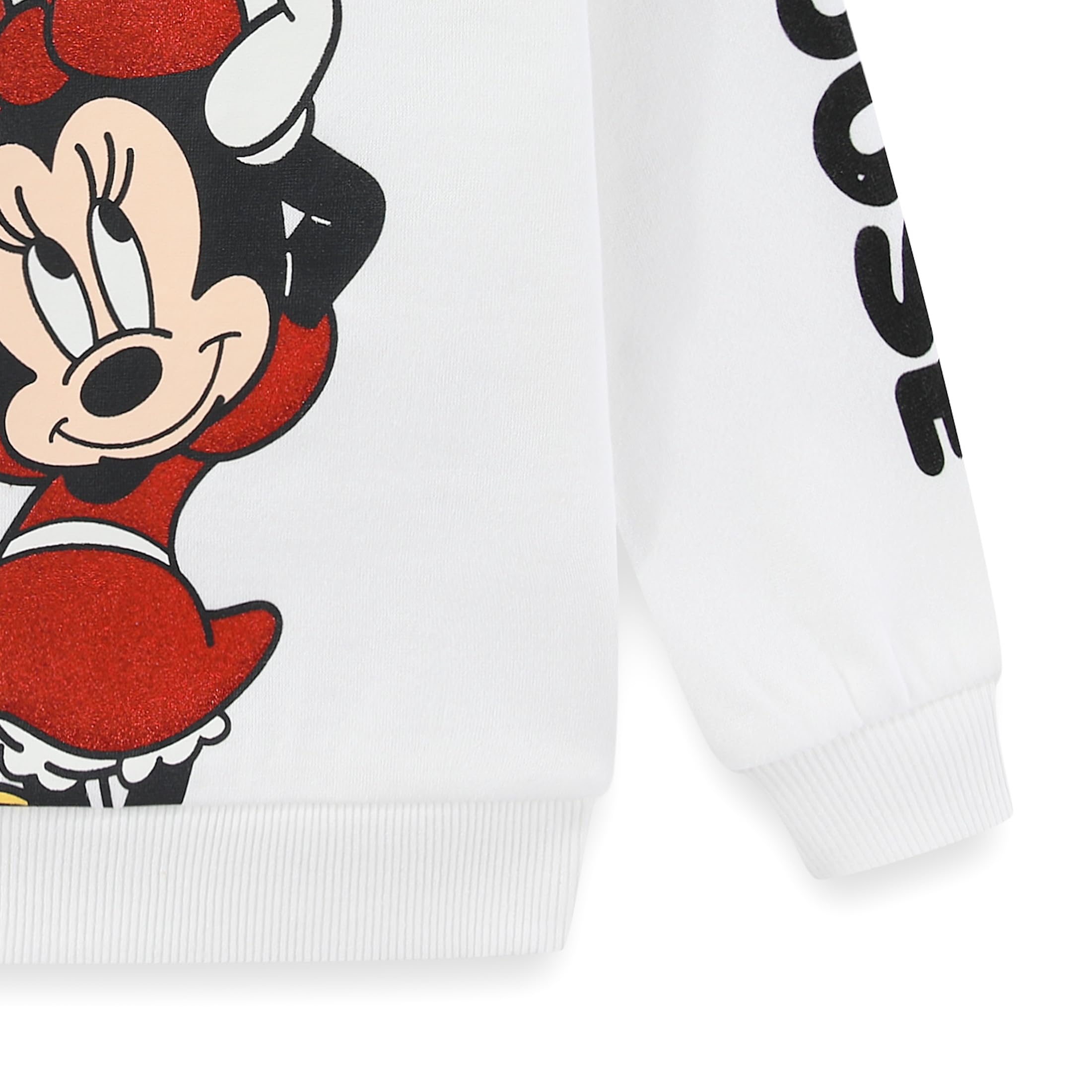 Disney Minnie Mouse Mädchen Sweatshirt mit ausgestellten Leggings