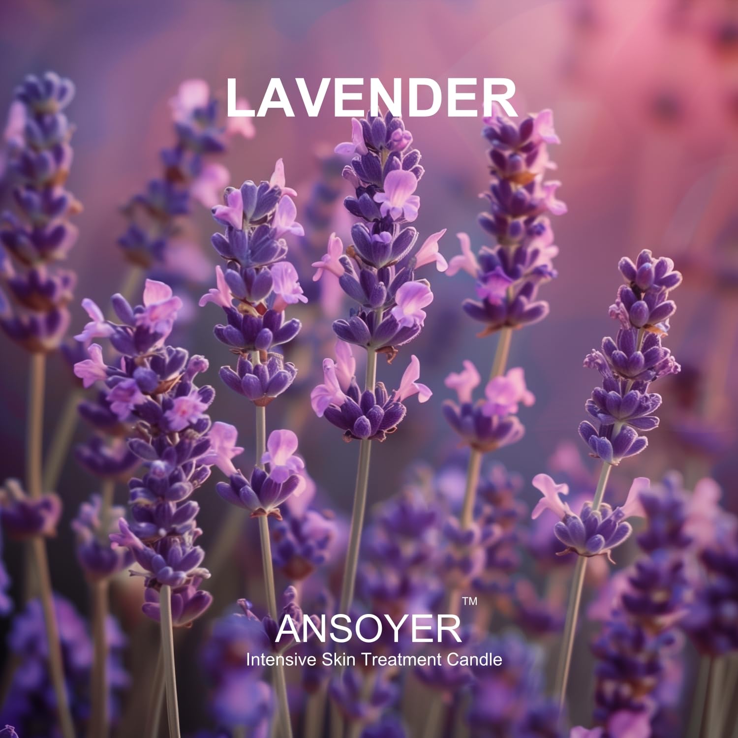 Vela de Masaje, 10 cm (Lavanda)