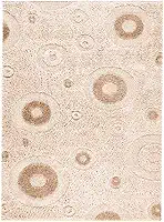 Tapete Sala Jazz 200 x 250 cm Alto e Baixo Relevo 01 Perola