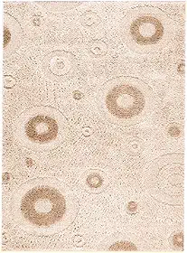 Tapete Sala Jazz 200 x 250 cm Alto e Baixo Relevo 01 Perola