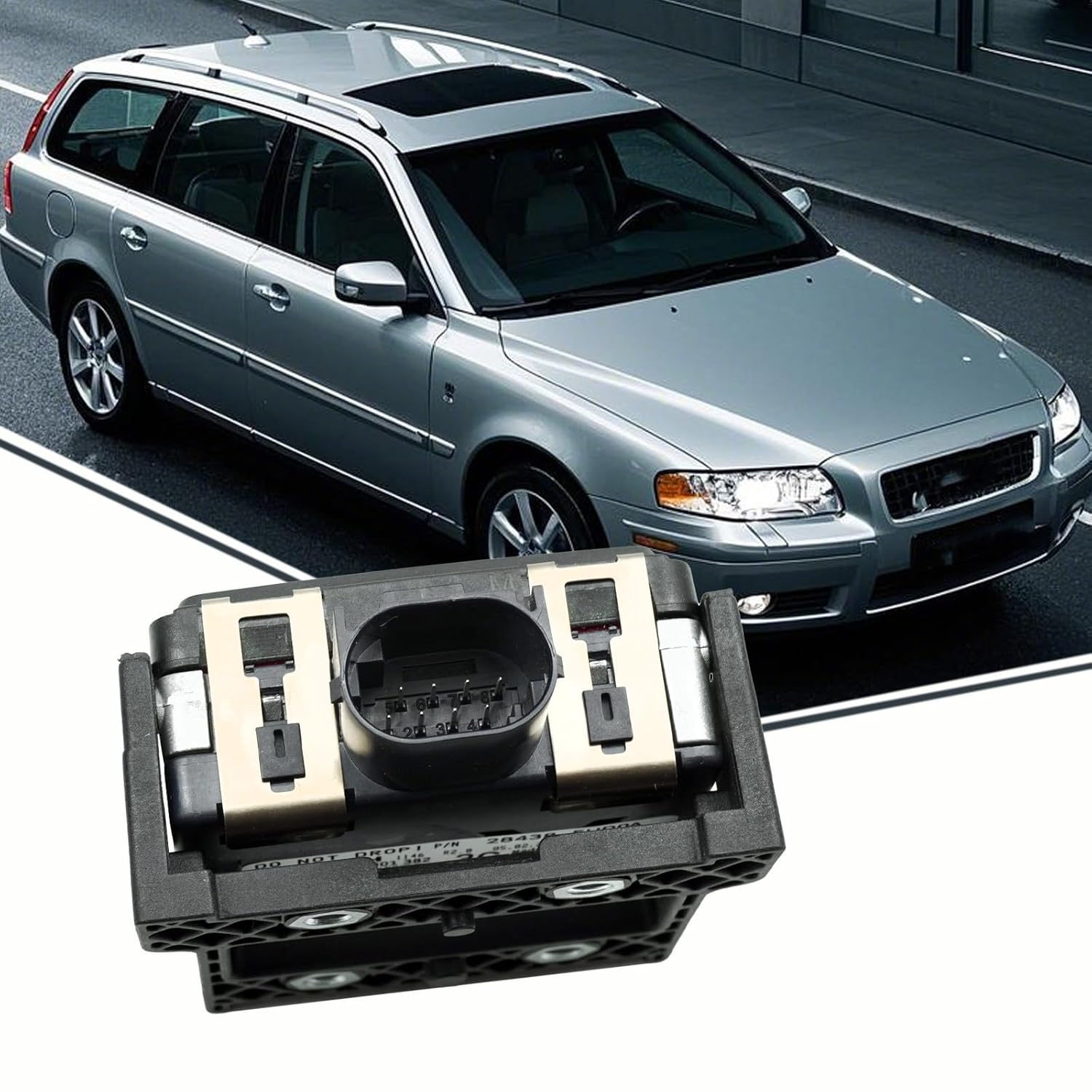 28438-5UD0A Cruise Control Distance Radar Sensor with Bracket Fit for Nissan Sentra 2017 2018 2019 1.6L/1.8L Automotive Cruise Distance Radar Sensor Replacement for 284385UD0A