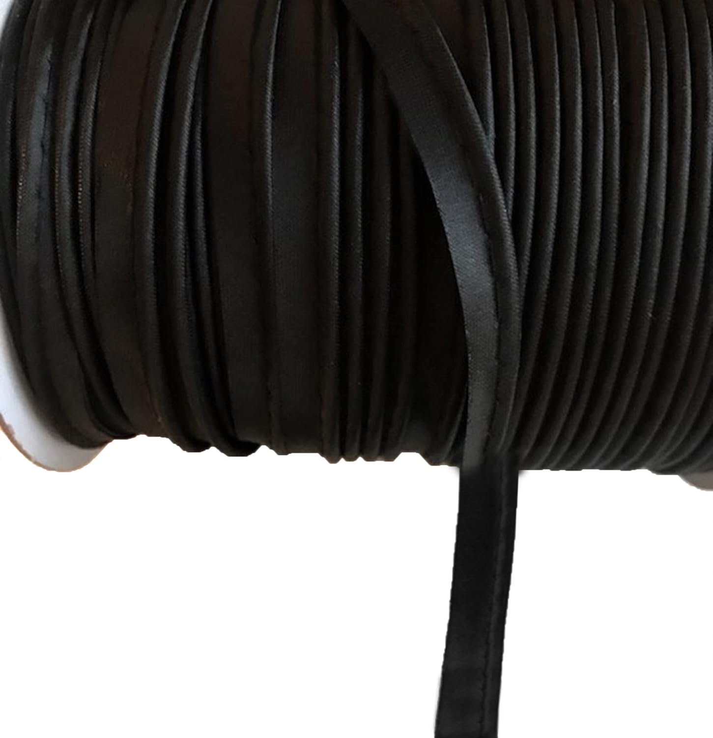 1/8 inch 3mm Cord-Edge Piping Satin Trim, Lip Cord Piping by The Yard, Trim for Clothing Pillows, Lamps, Draperies (Navy, 60 Yards)