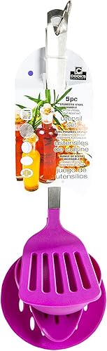 Miniatura 2 de Cook's Corner Juego de utensilios de cocina de 5 piezas (morado)