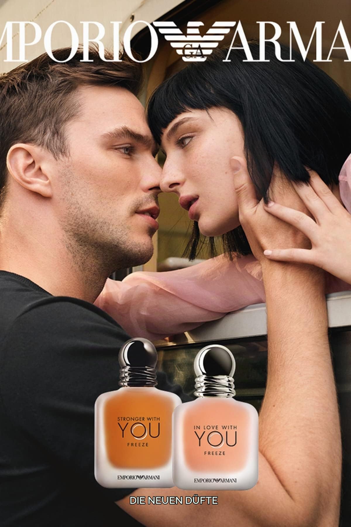Giorgio Armani Unisex Stronger with You VAPORIZADOR STÄRKER MIT IHNEN EAU DE Toilette Pour Homme Freeze 50ML Vaporizer, Negro, Nur