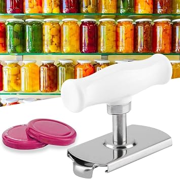 Orret Home Konserve Açacağı – Pratik Paslanmaz Çelik Ayarlanabilir Manuel Açacak, Kutu, Şişe ve Kavanoz Kapak Açacağı Mutfak Aleti