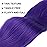 Dorsanee Long Purple Braiding Hair Extensions Rumi Wig Hair Pre Stretched Braids 20 Inch 2 Packs Synthetic Crochet Twist Braids Halloween Costume Cosplay