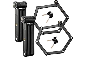 Folding Bike Lock: Unrivaled Security for Your Two-Wheeled Treasure - Via Velo 2
