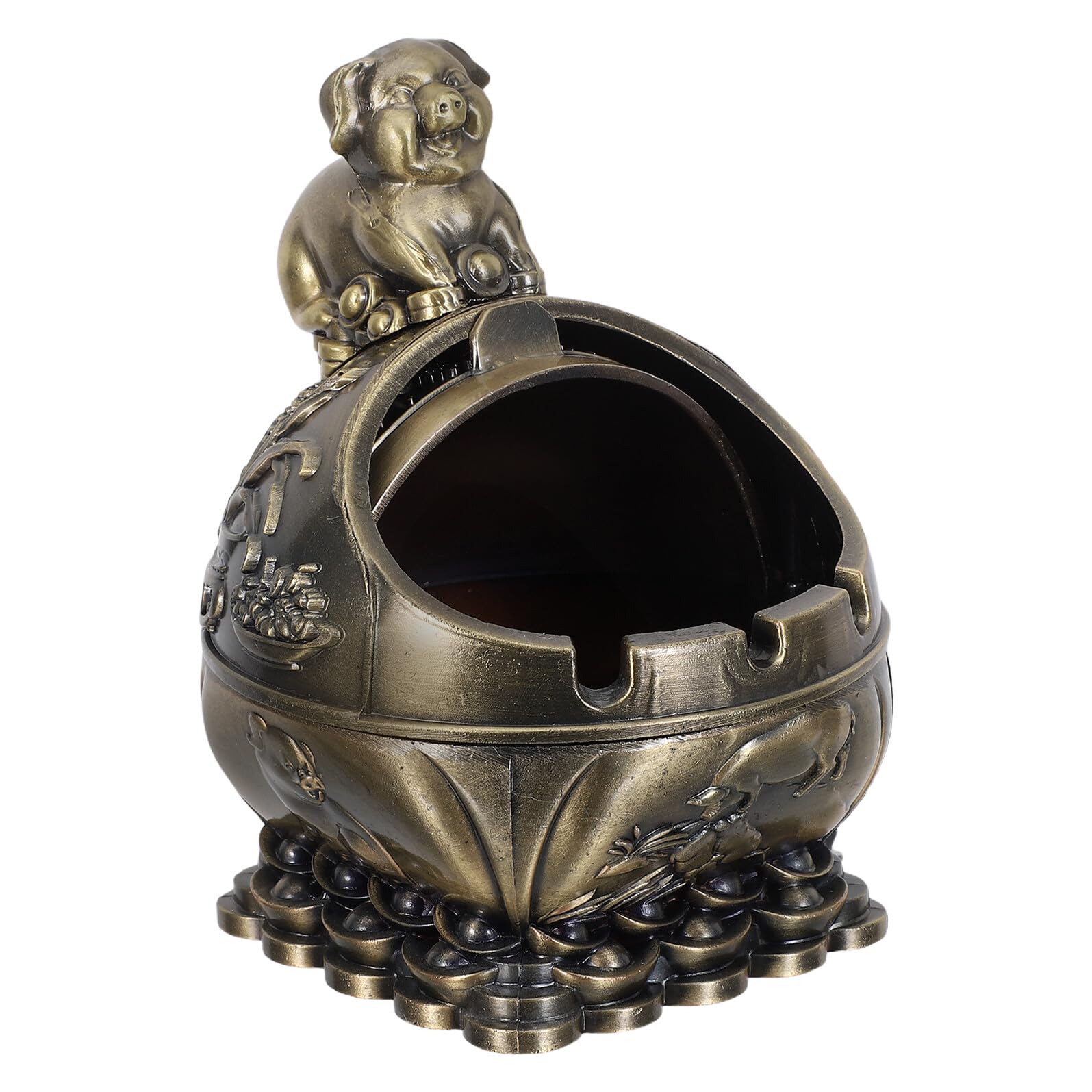 Présent anniversaire homme Homoyoyo cendrier décoratif en métal sculpté