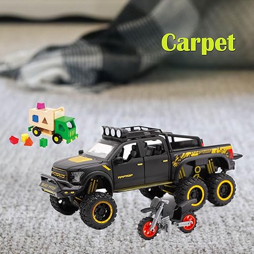 Miniatura 8 de Qcar Camioneta Vehículos Juguetes, Modelo de Metal Diecast Juguetes de Coche, Camiones de Juguete para Niños