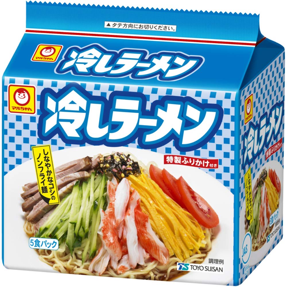 Amazon.co.jp: マルちゃん 冷しラーメン 5食パック 118g×5袋×6個