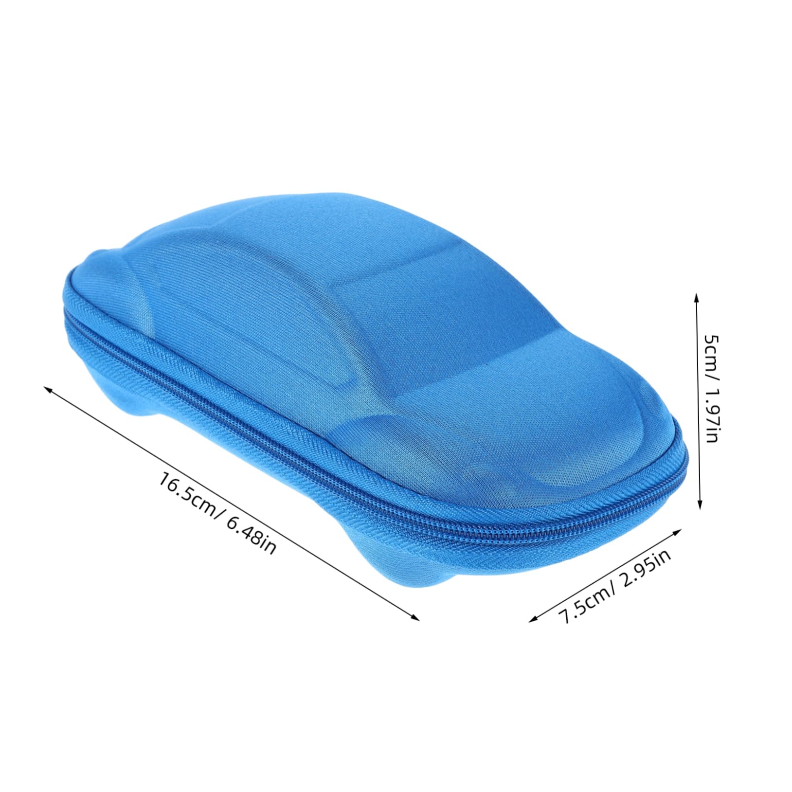 COLLBATH Hard Glasses Case for Kids Fun Car Design Shockproof Soft Case Eva Material Large Capacity Eyewear Box